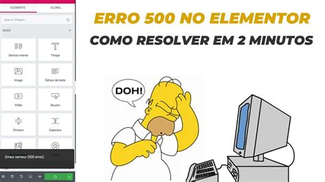 como corrigir o erro 500.